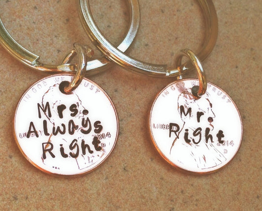 You're My Person Penny Keychain - Natashaaloha, jewelry, bracelets, necklace, keychains, fishing lures, gifts for men, charms, personalized,