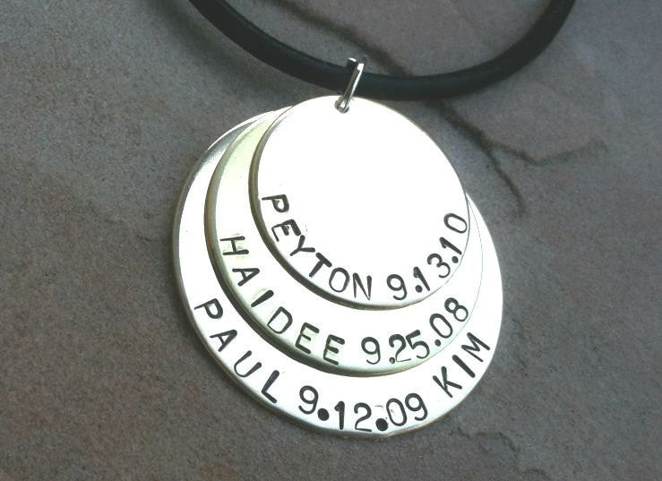 Men's Necklace, Boyfriend Necklace, Husband Necklace, personalized for dad, father necklace, dad necklace, gifts for dad,natashaaloha - Natashaaloha, jewelry, bracelets, necklace, keychains, fishing lures, gifts for men, charms, personalized, 