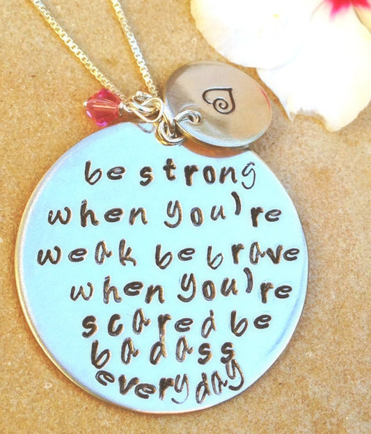 Fight Against Cancer Necklace - Natashaaloha, jewelry, bracelets, necklace, keychains, fishing lures, gifts for men, charms, personalized, 