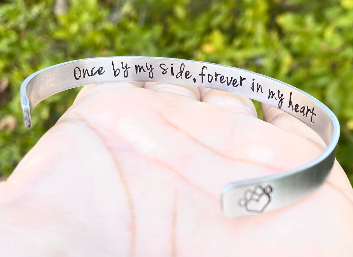 Pet Memorial Bracelet, Pet Sympathy Gift, Natashaaloha