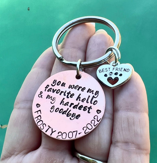 You were my favorite hello and my hardest goodbye, Loss of Pet